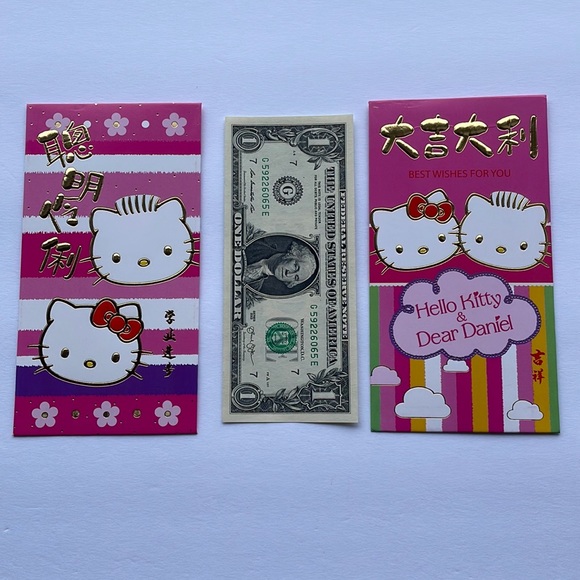 Sanrio Hello Kitty Large Red Envelopes - Picture 4 of 5